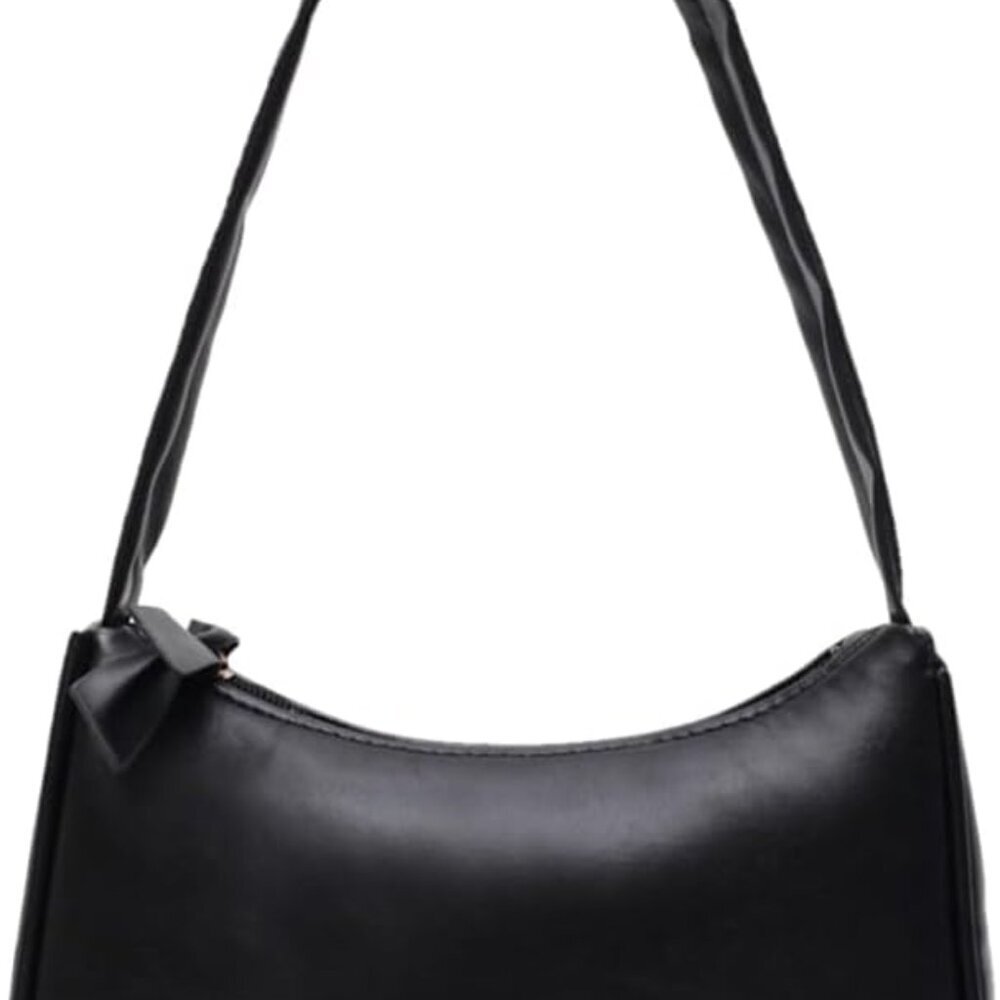 Gift-Ready Lightweight Black Clutch for Women - Stylish Underarm Handbag